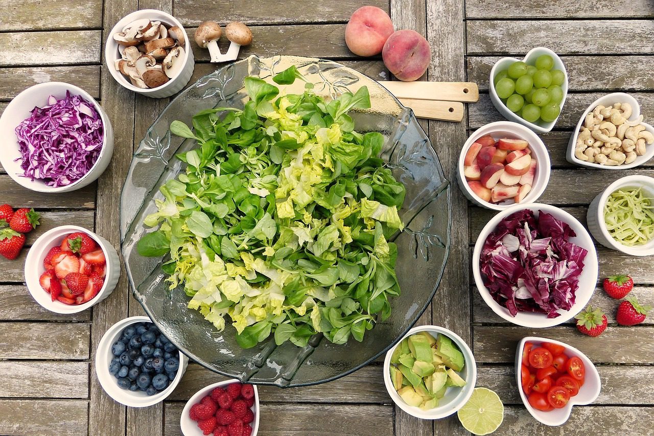 Veganer Salat