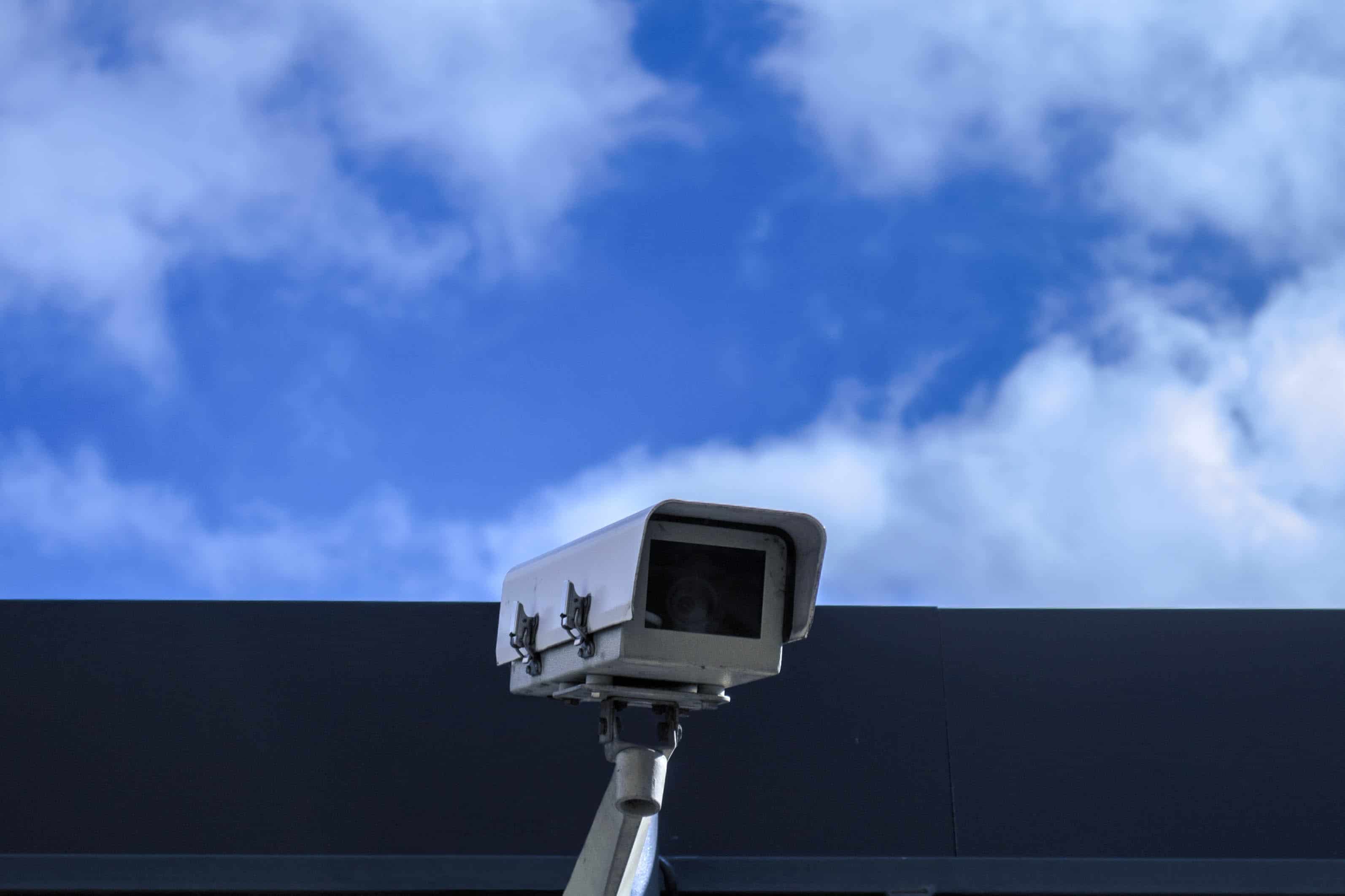 Überwachungskamera eines Hausalarm-Systems